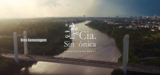 Cia Sinfônica homenageia Cuiabá com vídeo da cidade vista de cima