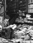Livraria destruda por um ataque areo em Londres, 1940
