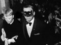 Mia Farrow e Frank Sinatra no baile de mscaras de Truman Capote, em Nova York