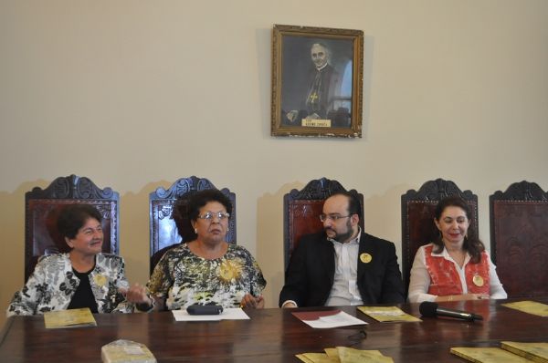 Da esquerda para a direita: Elizabeth Madureiro, Marlia Figueiredo, Eduardo Mahon e Yasmin Nadaf