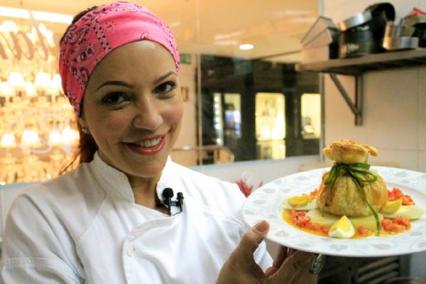 Para a pscoa: Chef Eliane Carvalho ensina como fazer ovo folhado de bacalhau