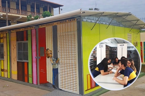 Parceria entre MP e Liceu Cuiabano viabiliza construção de biblioteca