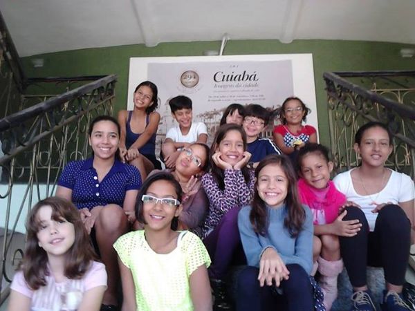 Com participao do grupo teatral Tibanar, Coral Infanto-juvenil inicia projeto de musicalizao