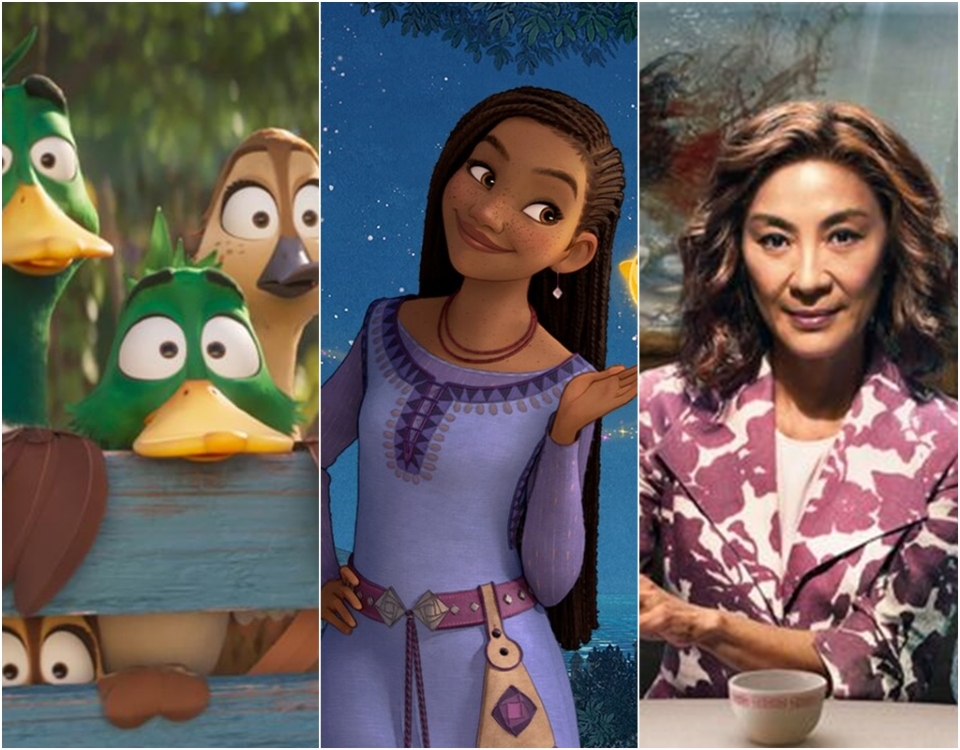 Cinemas tm Patos! e nova animao da Disney; ganhadora do Oscar, Michelle Yeoh estreia srie na Netflix