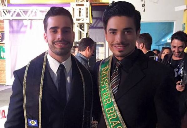 Iury, Mister MT, e Renan, Mister Brasil Universo