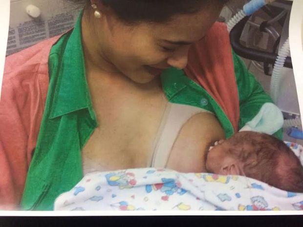 Mato-grossense passa 1º dia das mães com filho após bolsa estourar com quatro meses de gestação