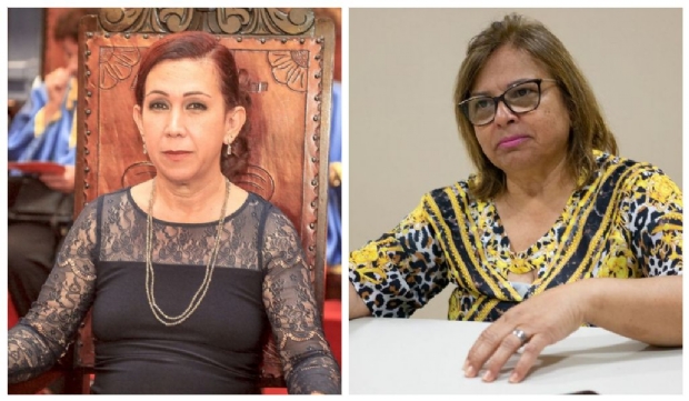 Cristina (esq.) e Sueli (dir.) são candidatas à presidência da AML
