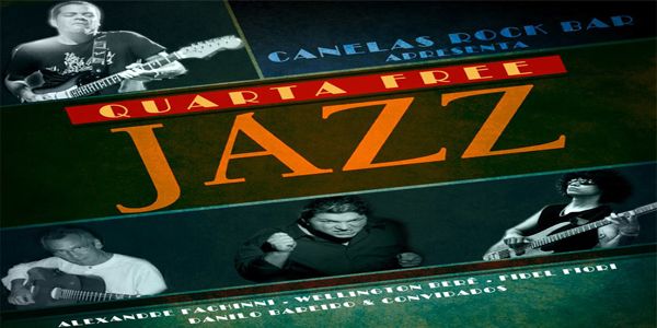 Quarta  dia de Free Jazz no Canelas Rock Bar com Fidel Fiori e msicos convidados para jam session