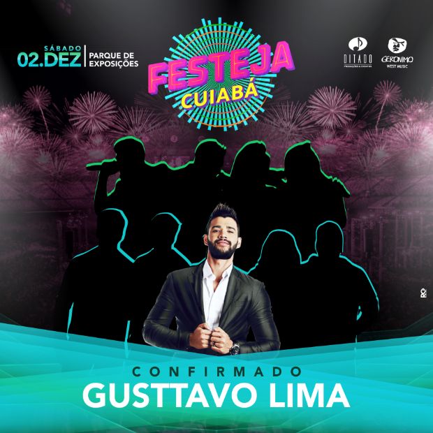 Gusttavo Lima  confirmado como primeira atrao do Festeja; duplas devem ser anunciadas
