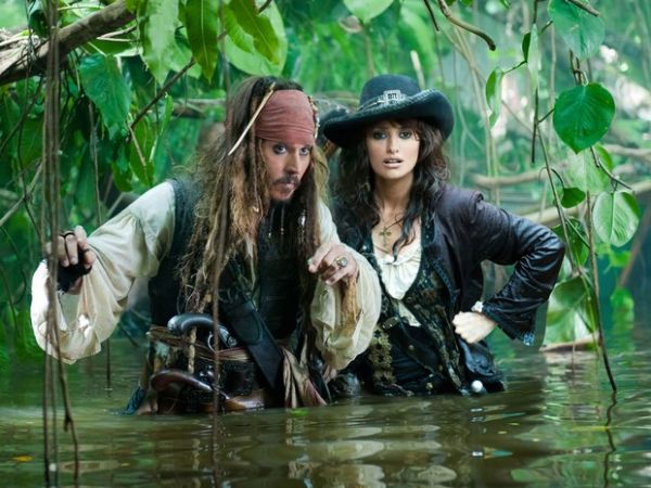 Johnny Depp em 'Piratas do Caribe - navegando em guas misteriosas' (2011)