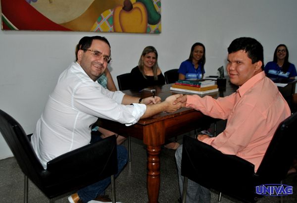 UNIVAG e Associao mato-grossense dos cegos firmam parceria para 2015