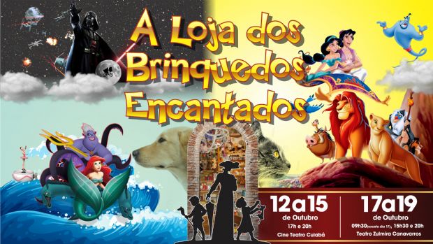 Musical A Loja de Brinquedos Encantados une personagens da Disney com obras internacionais