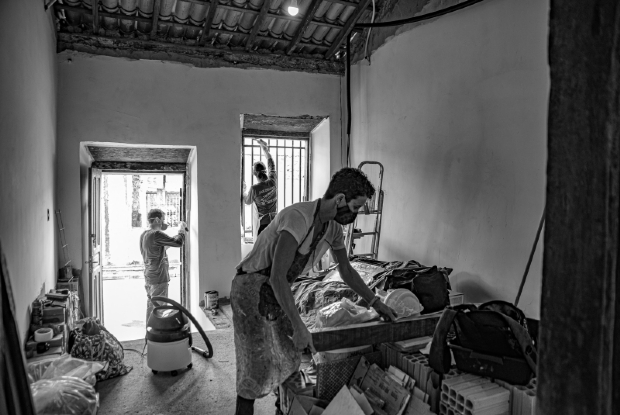 Projeto mostra processo de restauração de casa no Centro Histórico de Cuiabá