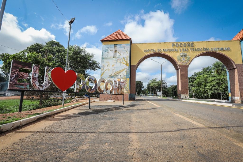 Reforma de aeroporto em Pocon est entre obras para melhorar acesso ao Pantanal de MT