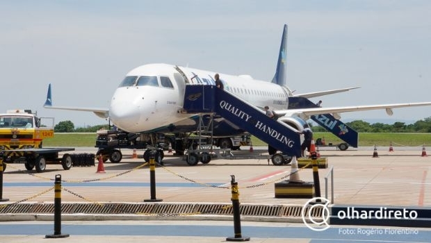 Azul anuncia voos diretos para cidades do Nordeste, Foz do Iguaçu e interior paulista na alta temporada