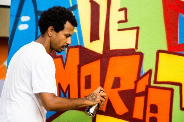 Street art invade Rondonpolis com oficina ao ar livre com Babu78 para comemorar o Dia do Grafite