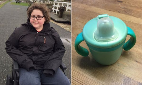 Empresa envia 500 copos que estavam fora do mercado para menino autista poder beber lquidos