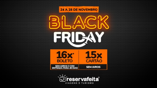 Reserva Feita Viagens retorna com promoção de Black Friday e premia clientes com 5 viagens