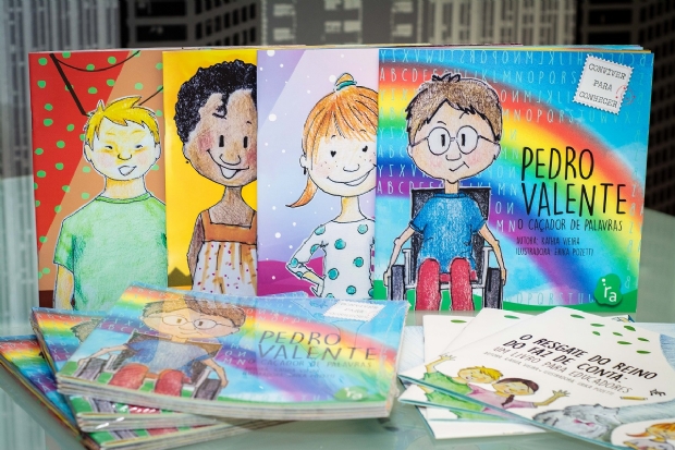 Projeto do governo federal distribui livros com principais com deficiência como protagonistas em VG