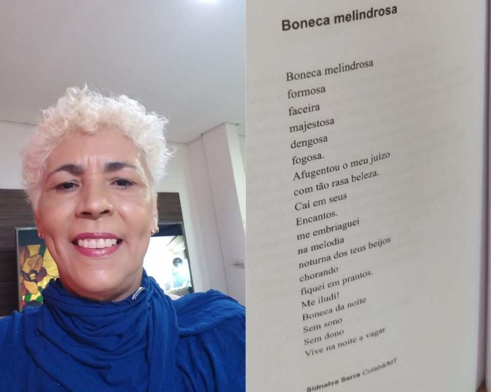 Professora cuiabana tem obra selecionada no Poetize 2022 e prepara lanamento do livro 
