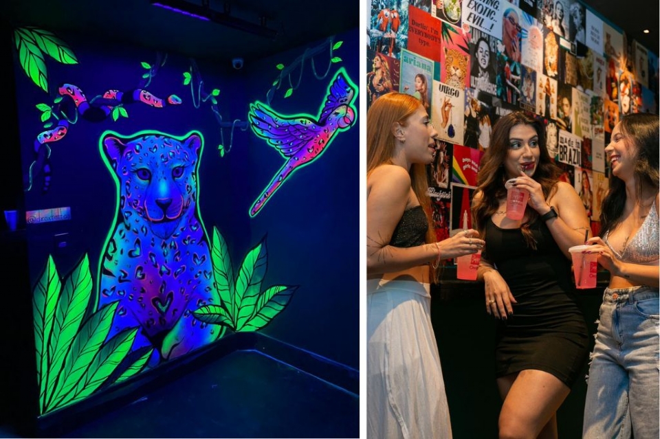 Amigas abrem bar LGBTQIA+ na Praa Popular com pegada de balada: 'lugarzinho colorido na praa'