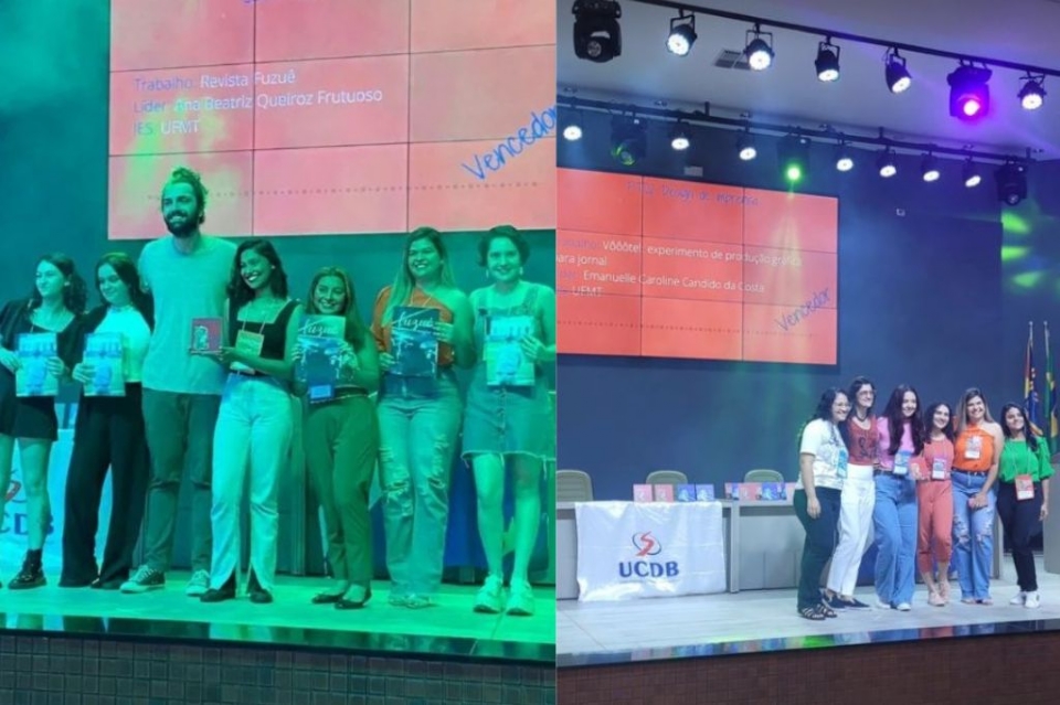 Estudantes da UFMT conquistam oito prmios em congresso e representaro Centro-Oeste em fase nacional