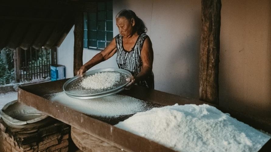 Pantaneira é homenageada em documentário sobre produção de farinha de mandioca