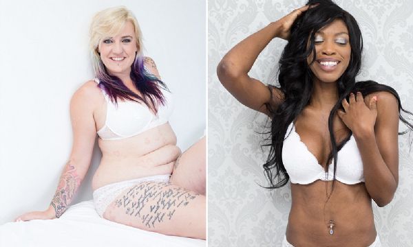 40 mulheres so fotografadas com roupa ntima para celebrar a beleza da diversidade do corpo