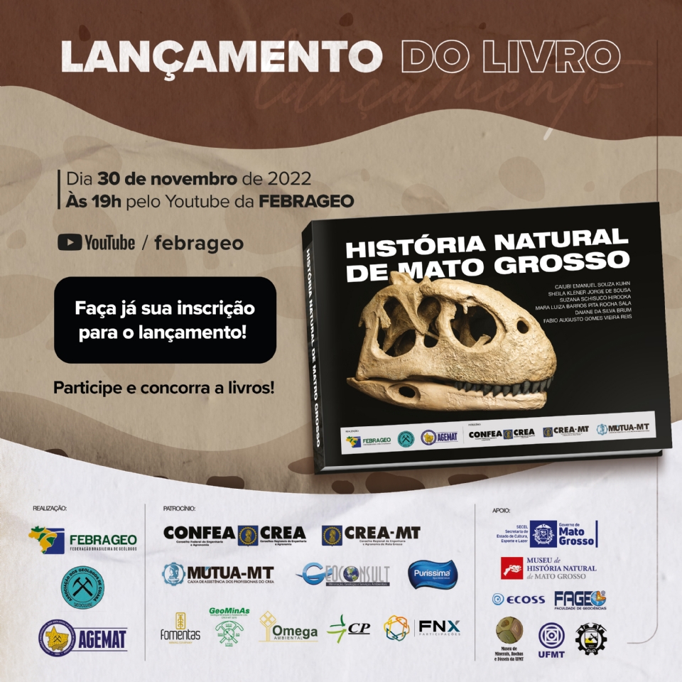 Pesquisadores lanam livro sobre a Histria Natural de Mato Grosso