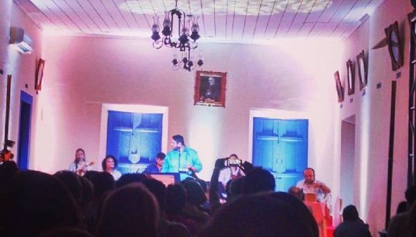 Conversa de Botequim, no palco da Casa Baro de Melgao: show inesquecvel em