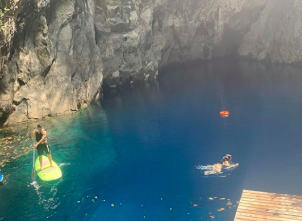 Dolina da gua Milagrosa, em Cceres, est aberta a visitantes