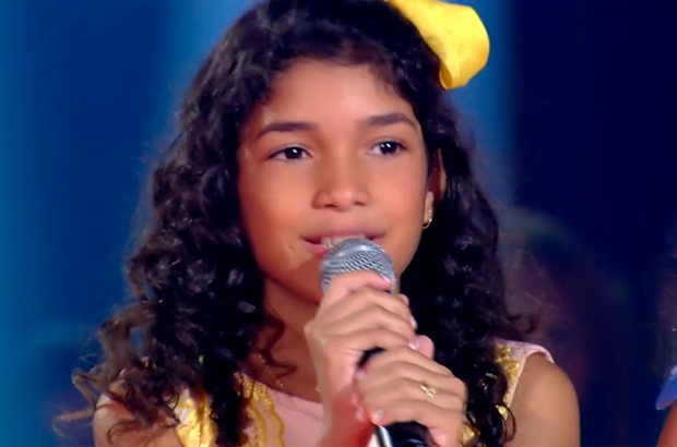 Representante de MT, Beatriz Freitas avana mais uma fase do The Voice Kids