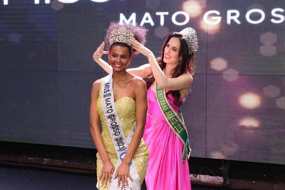Eleita Miss Universo MT 2023 criou projeto de combate ao abuso sexual infantil aps curar cicatrizes em concursos