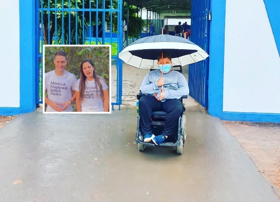 Casal de MT enfrenta 'The Wall' para conseguir cadeira de rodas off road para filho de 14 anos; veja vdeo