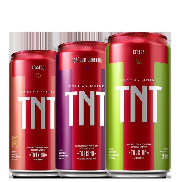 TNT Energy Drink  lana trs novos sabores e troca identidade visual