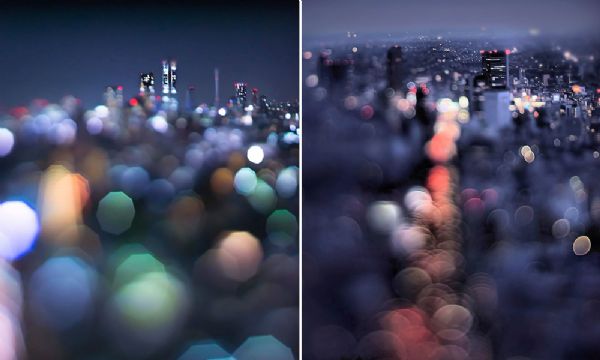 Fotgrafo traz paisagens abstratas de Tquio com desfoque e cria mgica visual