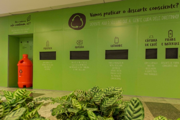 Shopping convida população a conhecer seu centro de reciclagem, reutilização de água e horta orgânica