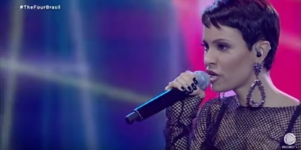Cuiabana canta msica da Cher e vence batalha no The Four Brasil