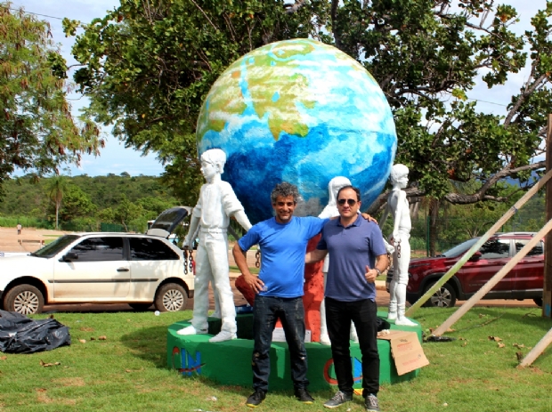 Jonas Correa e CIN 'fazem as pazes' e artista faz nova restaurao na Salgadeira