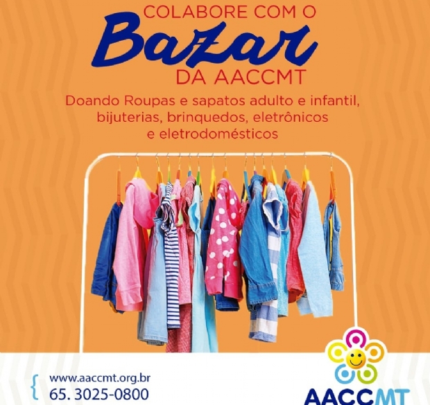 AACC pede doações para realizar bazar beneficente; veja como ajudar ::  Olhar Conceito