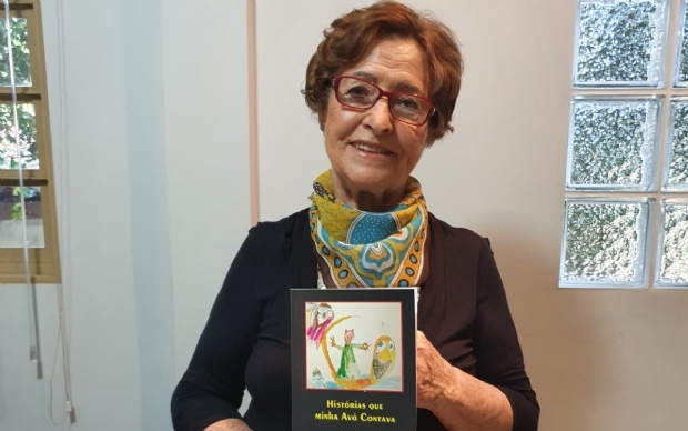 Escritora de 80 anos lança livro com histórias que ouviu de sua avó