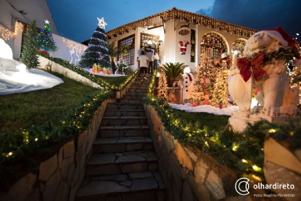 Casas e prédios comerciais com as melhores decorações de Natal em Cuiabá terão isenção de IPTU; entenda