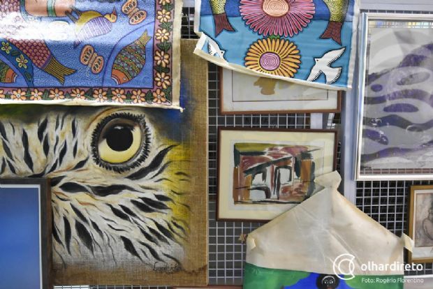 Criada para abrigar acervo pessoal, galeria em Cuiab valoriza arte local e dissemina conhecimento