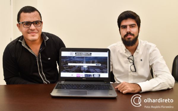 Luciano e Victor, scios e criadores do site