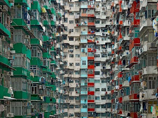 Fotgrafo da 'arquitetura da densidade' retrata prdios amontoados na China