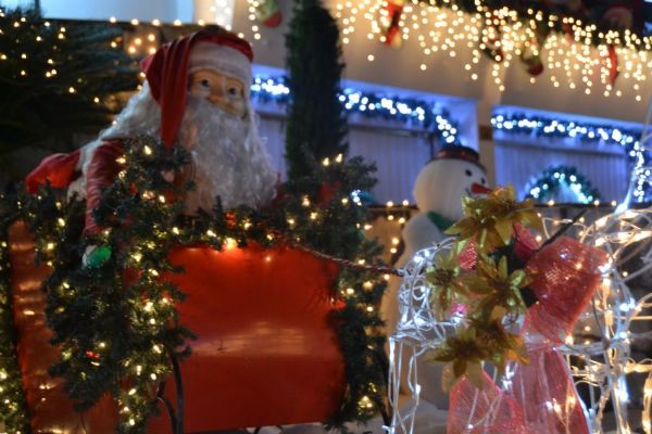 Casa do Papai Noel em Cuiab est com as portas abertas at esta quarta-feira