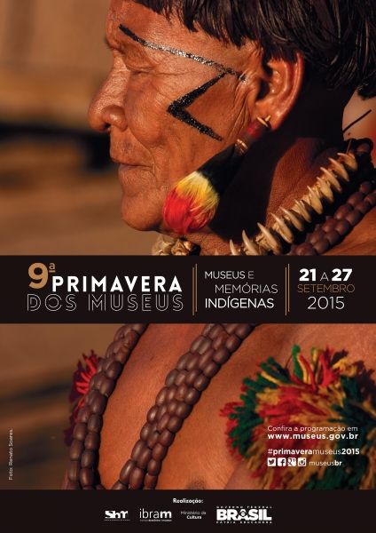 Índio do Alto Xingu ilustra campanha da Primavera dos Museus