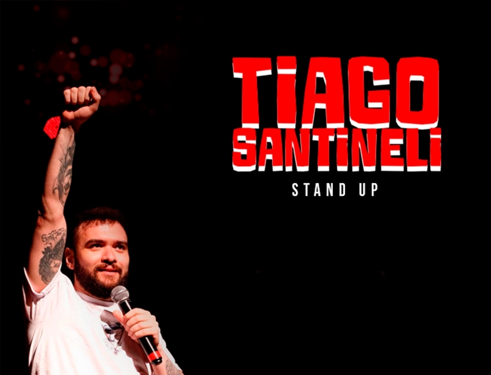 Tiago Santineli apresenta stand up 'Antipatriota' no Centro de Eventos em Cuiab