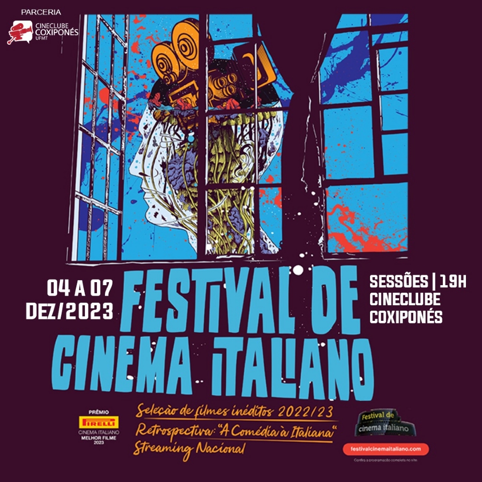 Festival de Cinema Italiano tem programao de filmes clssicos e inditos na UFMT