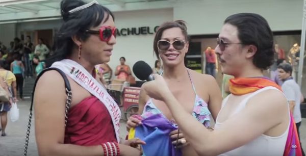 Escola de Humor foi até a 13ª Parada da Diversidade de Cuiabá